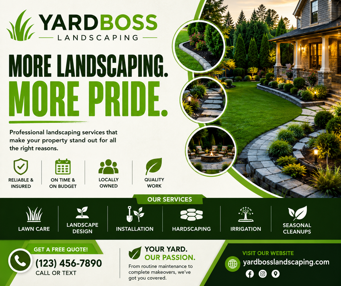 Yard Boss Land Scpaping
